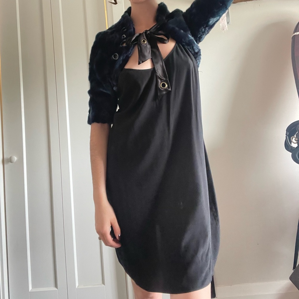 Adorable miss sixty faux fur coat